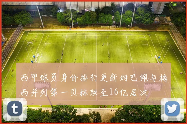 西甲球员身价排行更新姆巴佩与梅西并列第一贝林跌至16亿居次